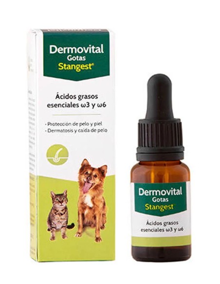 Dermovital gotas omega3-6 vet 15 ml Stangest