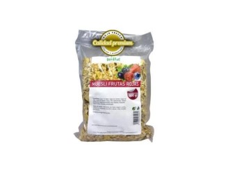Muesli frutas rojas