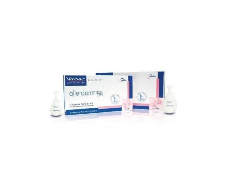 Allerderm spot-on 6 cap - 2 ml Virbac veterinaria