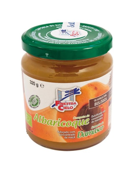 Compota de albaricoque bio 320 gr La Finestra sul Cielo