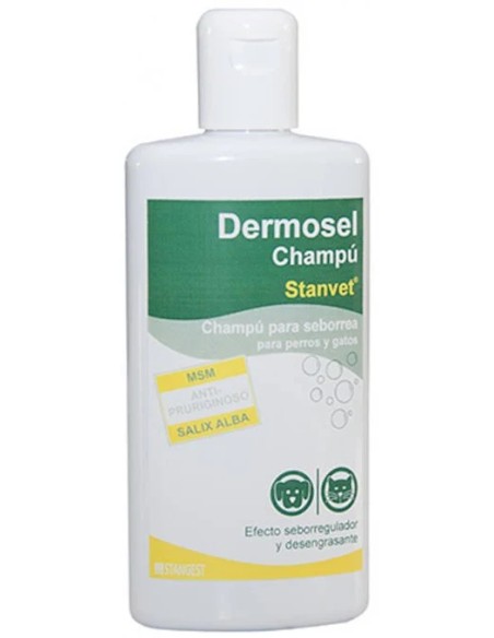 Dermosel champú vet. 250 ml Stangest