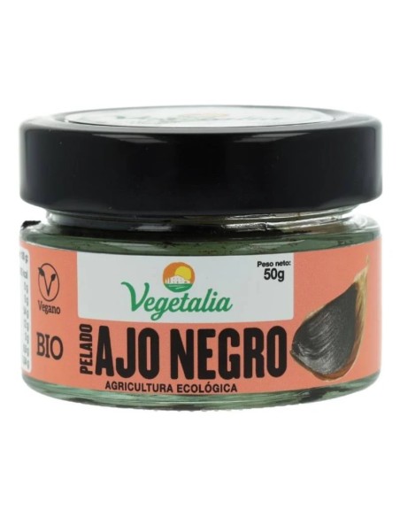 Ajo negro bio 50 gr Vegetalia