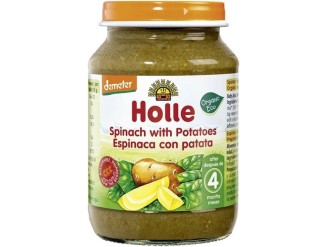 Puré-tarrito espinacas con patata demete