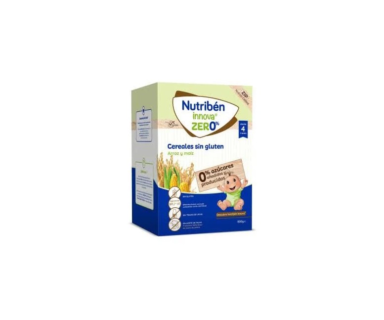 Nutribén papilla innova cer sin gluten 0% 500 gr Nutriben