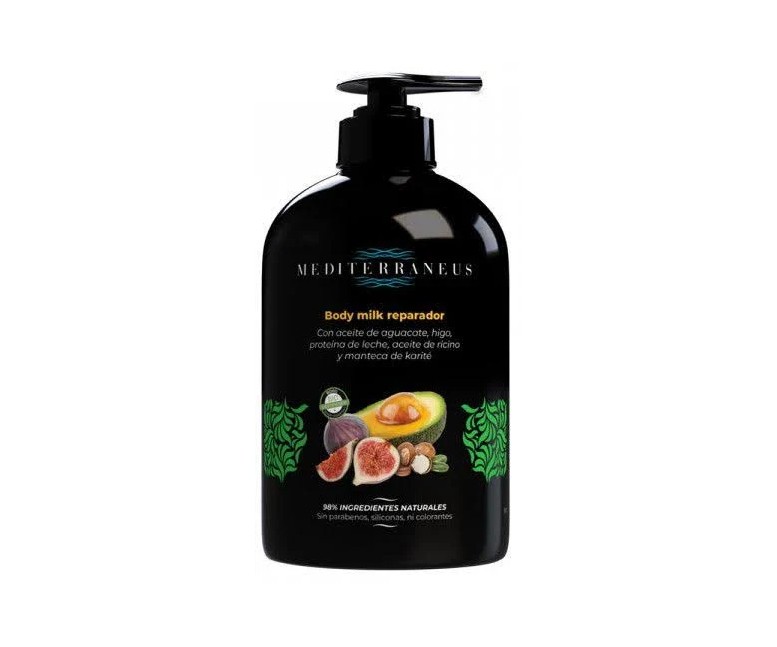 Mediterraneus body milk reparador 500 ml Mundonatural