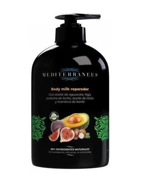 Mediterraneus body milk reparador 500 ml Mundonatural