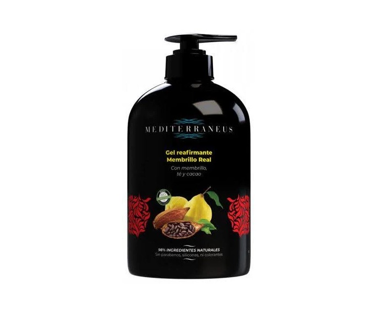 Mediterraneus gel reafirmante membrillo real 500 ml Mundonatural