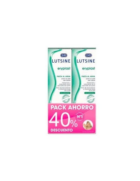 Eryplast pasta al agua 40% dto 2 ud - 75 gr Lutsine E45