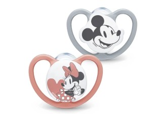Chupete space mickey rojo silicona