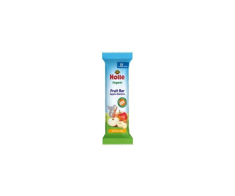 Barrita manzana y plátano eco 25 gr Holle