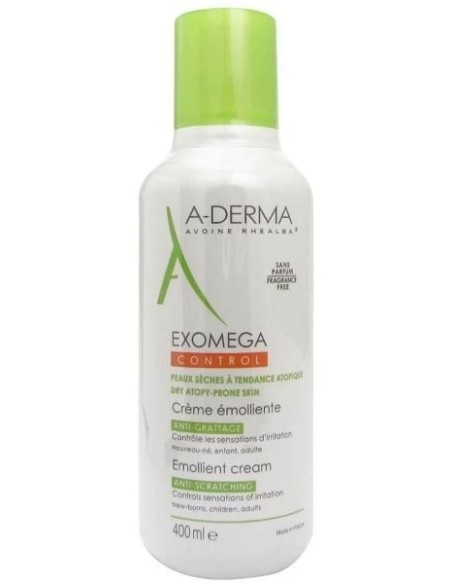 A-derma Exomega Control Crema Emoliente 400 ml A-Derma