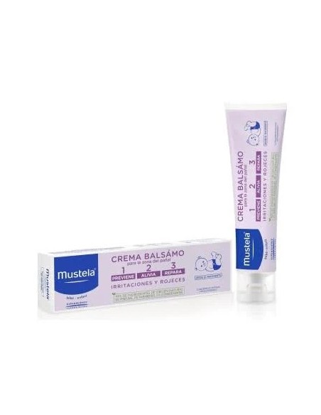 Crema bálsamo 123 irritaciones bebé-niño 100 ml Mustela