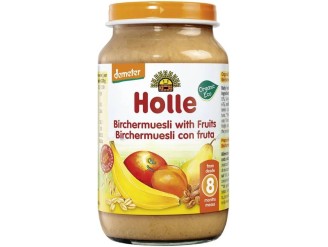 Puré-tarrito muesli con frutas eco