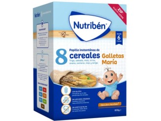 Nutribén 8 cereales galletas maría