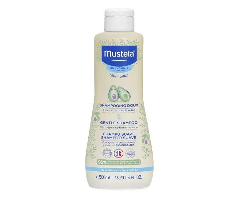 Champú suave bebé-niño 500 ml Mustela