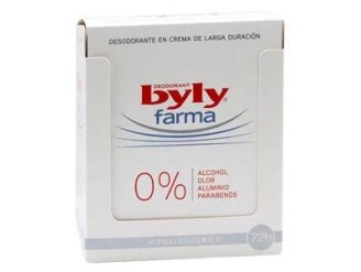 Byly farma desodorante crema 0% 72h