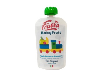 Baby pure de manzana arándanos y avena bio