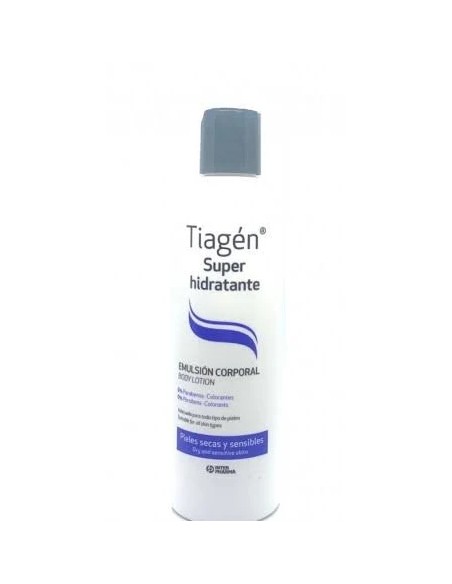 Tiagen superhidrat corporal dosificador 250 ml Interpharma