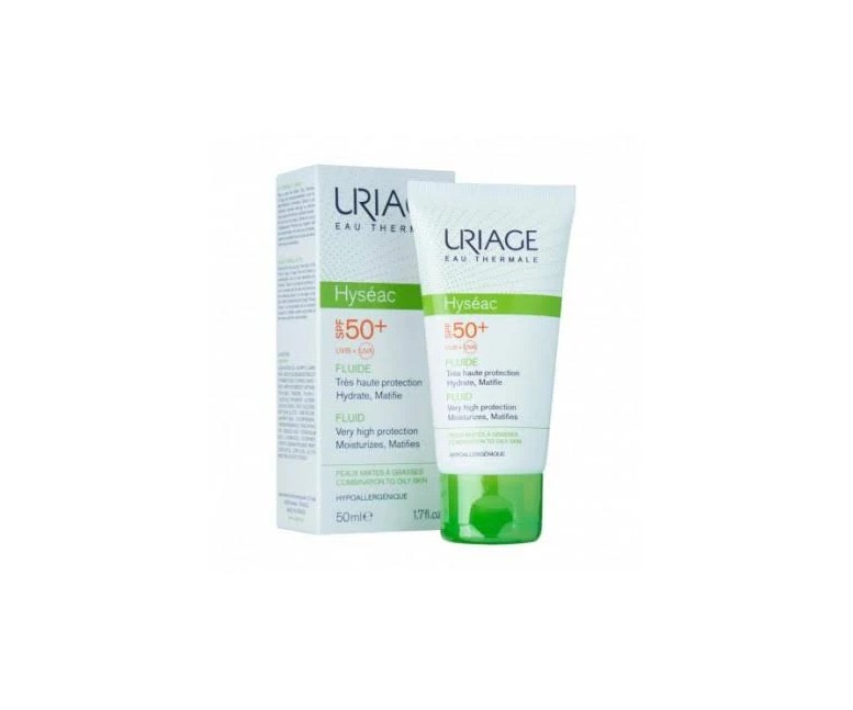 Hyseac solar spf50+ fluido 50 ml Uriage
