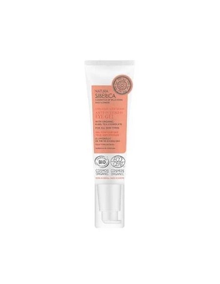 Contorno ojos hinchazón gel eco 30 ml Natura Siberica