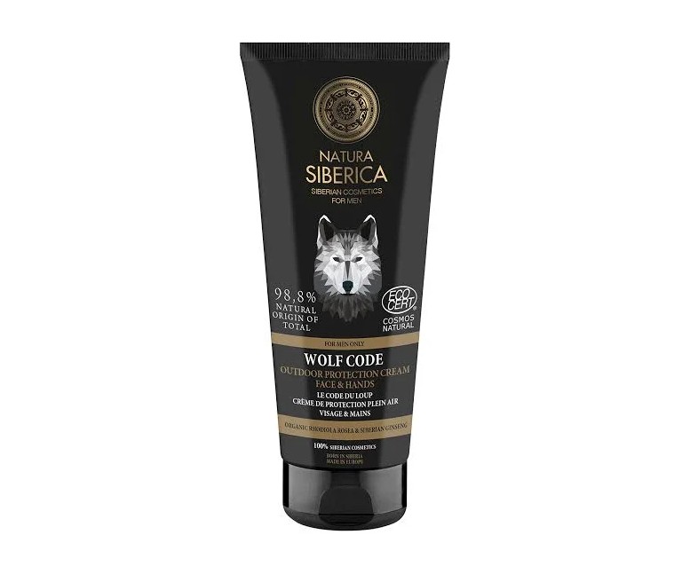 Wolf code men crema protectora facial-manos 80 ml Natura Siberica