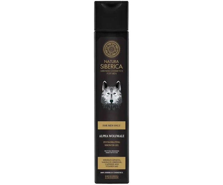 Lobo alfa gel de ducha vigorizante 250 ml Natura Siberica