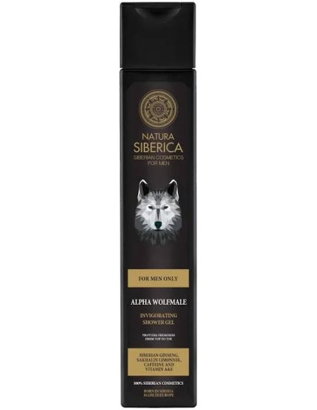 Lobo alfa gel de ducha vigorizante 250 ml Natura Siberica