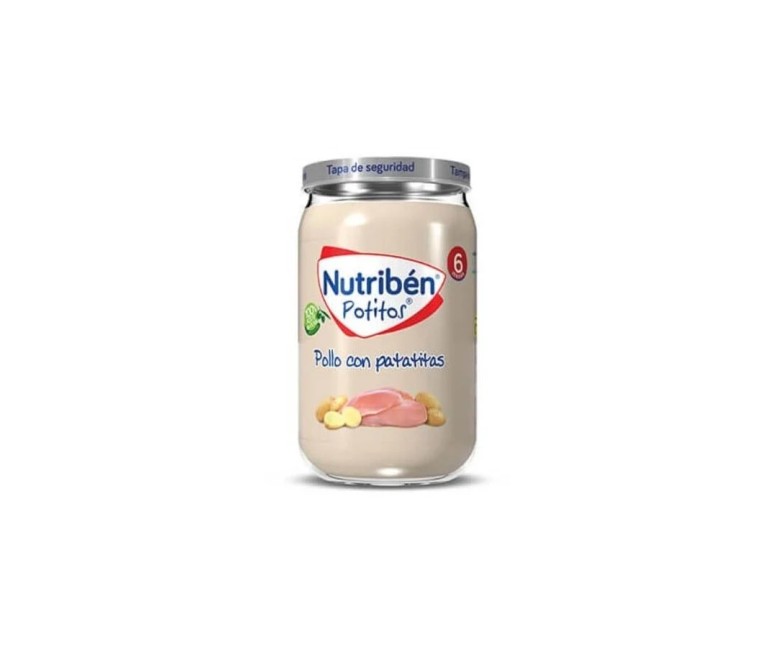 Nutriben puré-tarrito pollo patatitas 235 gr Nutriben
