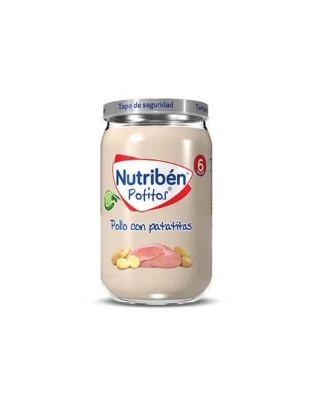 Nutriben puré-tarrito pollo patatitas 235 gr Nutriben