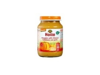 Puré-tarrito calabaza con pollo demeter