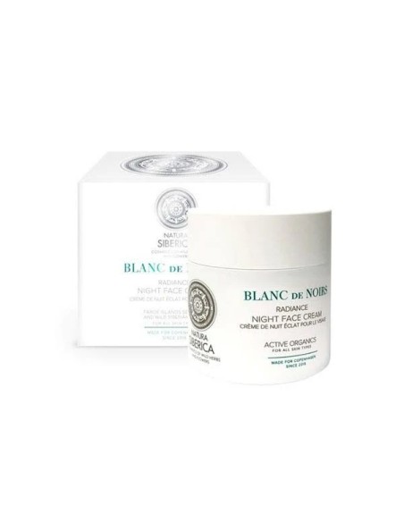 Crema facial noche Radiance blanc des noirs 50 ml Natura Siberica
