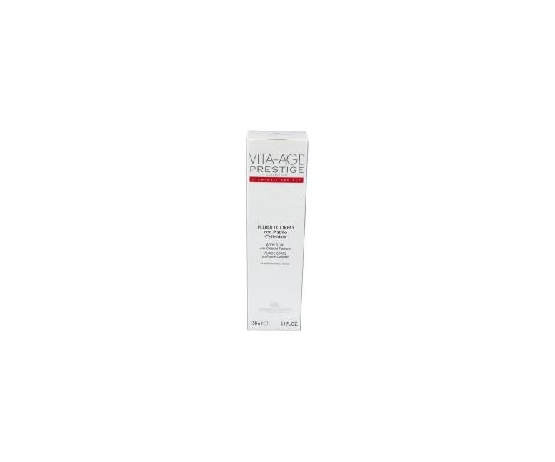 Vita-age prestige crema corp. plat. coloidal 150 ml Bottega di Lungavita