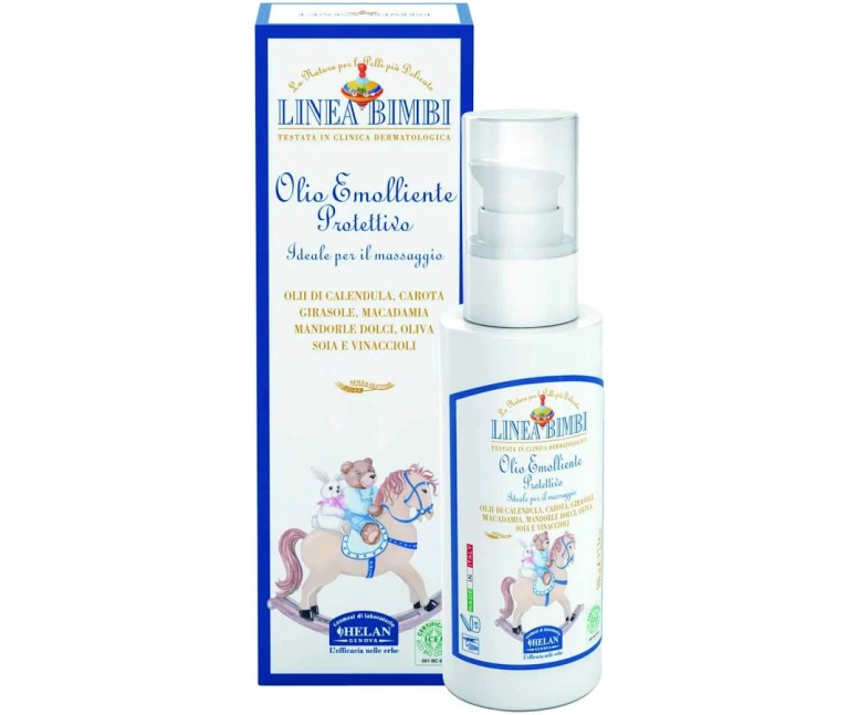 Línea bimbi aceite de masaje protector suavizante 100 ml Linea Bimbi