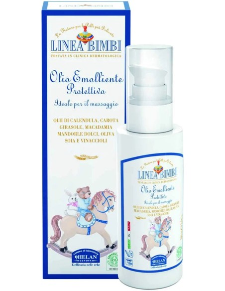 Línea bimbi aceite de masaje protector suavizante 100 ml Linea Bimbi