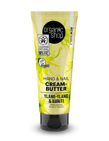 Crema-bálsamo manos y uñas buriti 75 ml Organic Shop