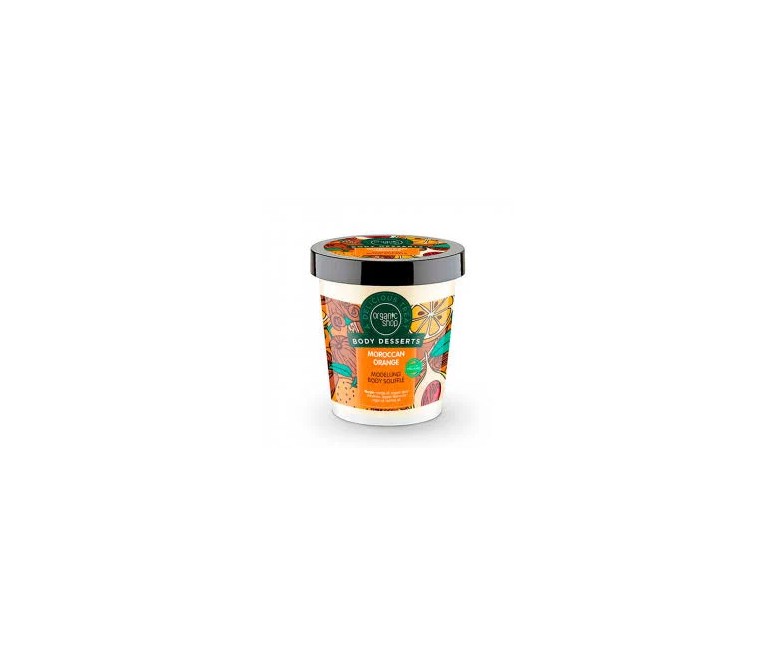 Soufflé remodelador naranja de Marruecos 450 ml Organic Shop