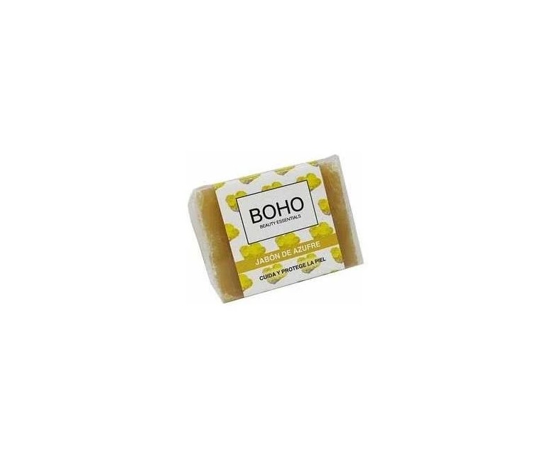 Azufre jabón pastilla 100 gr Boho