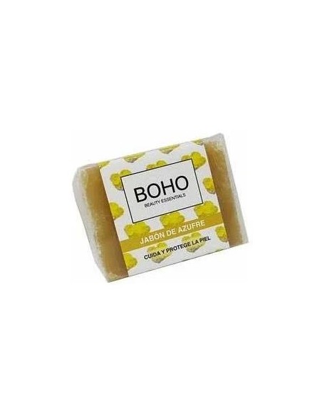 Azufre jabón pastilla 100 gr Boho