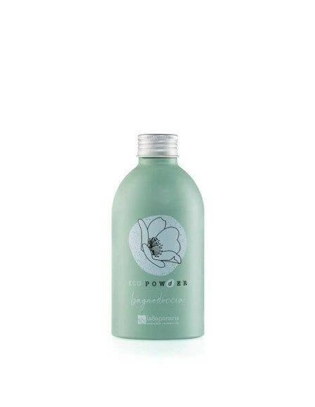 Eco body wash botella aluminio gel ducha polvo 225 ml LA SAPONARIA