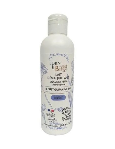 Leche limpiadora agua floral rosas y arándanos bio. 200 ml Born