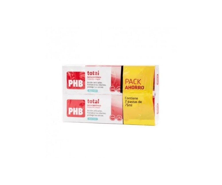 Phb total pasta dental duplo 2 cap - 75 ml Phb