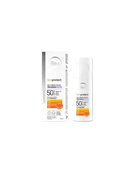 Be+ p/grasas t/acné spf 50+ gel crema 50 ml Be+