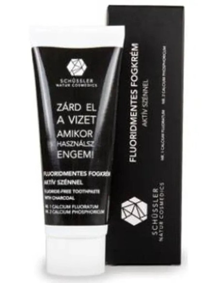 Schussler Natur dentífrico con carbón activo 75 ml Schüssler