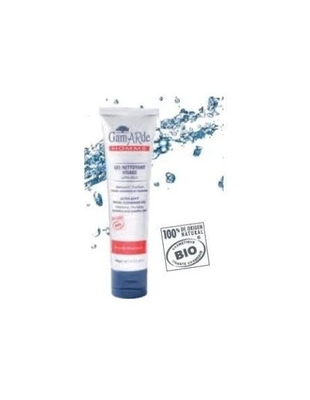 Gel limpiador facial hombre ultra suave bio 100 gr Gamarde