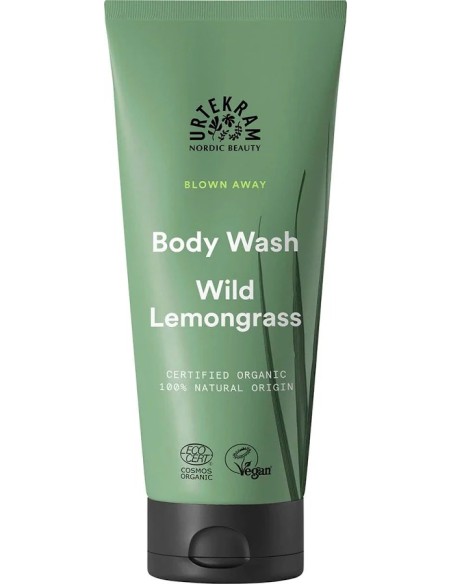 Wild lemongrass gel de baño eco vegan 200 ml Urtekram