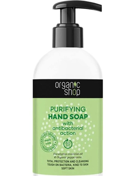 Jabón manos purificante acción higienizante 500 ml Organic Shop