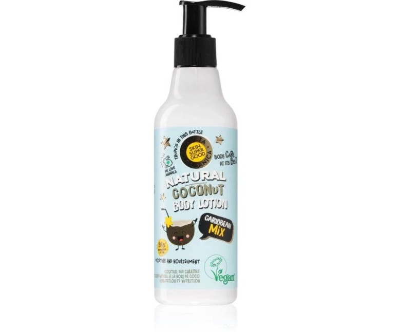 Loción corporal coco caribbean mix 250 ml Skin Super Good