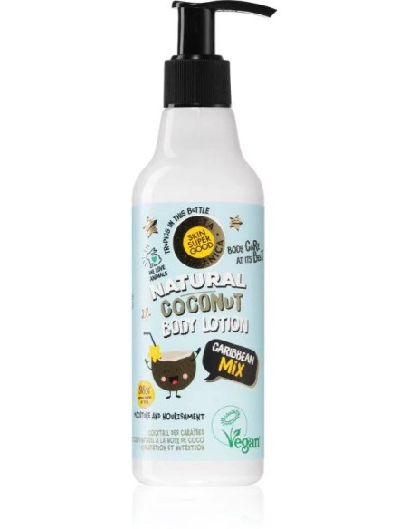 Loción corporal coco caribbean mix 250 ml Skin Super Good