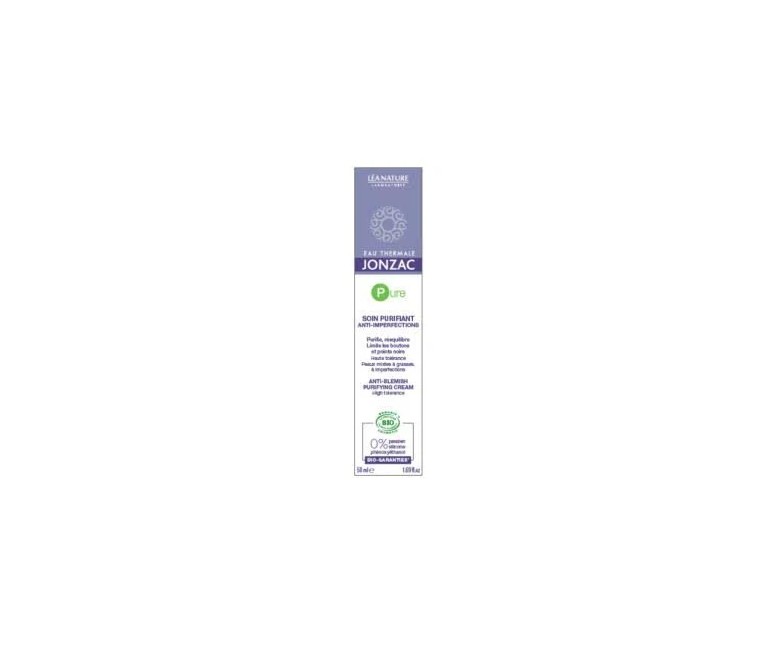 Pure crema purificante anti-imperfección bio 50 ml Jonzac eco-bio