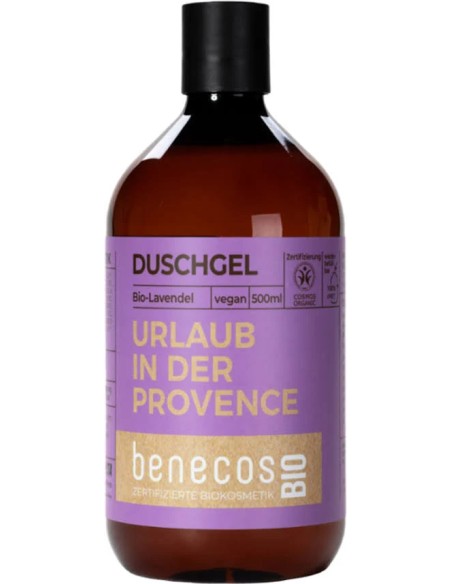 Gel de baño lavanda bio vegano 500 ml Benecos
